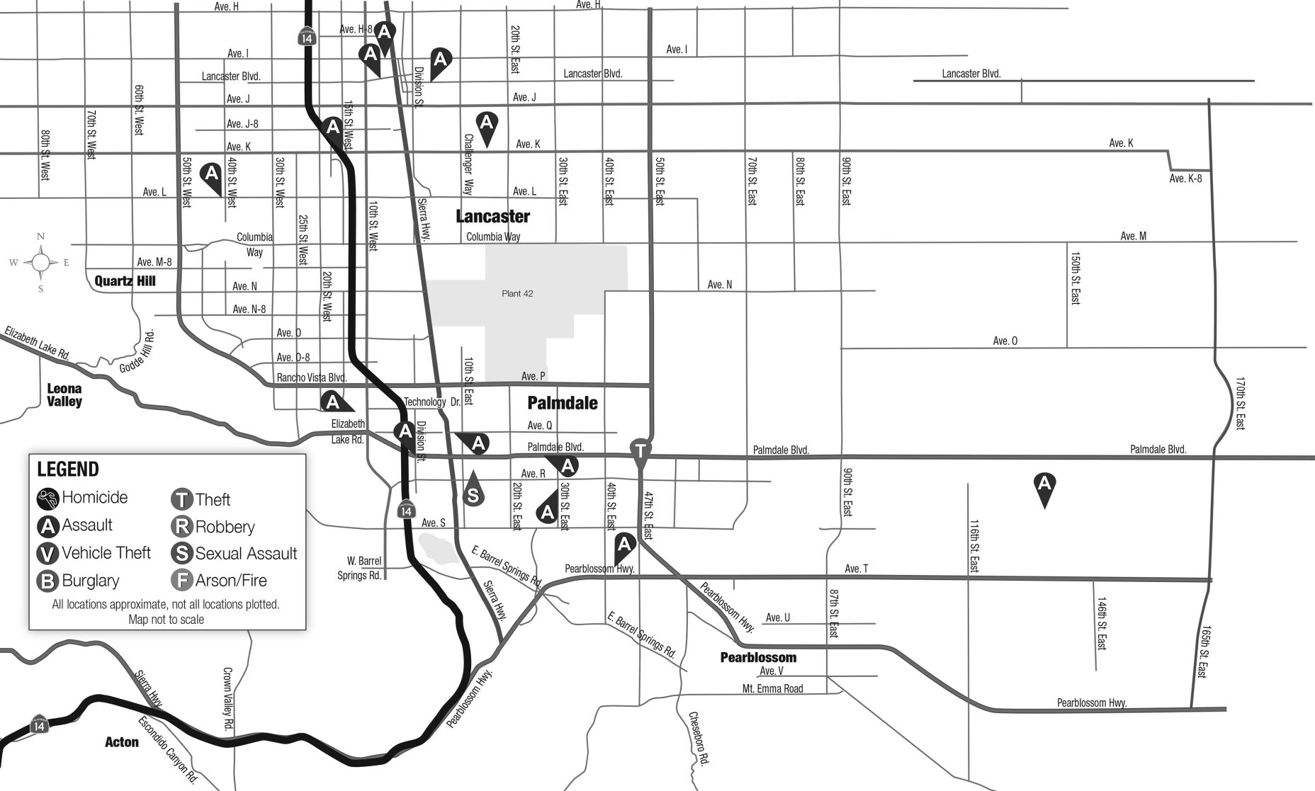 Antelope Valley crime blotter